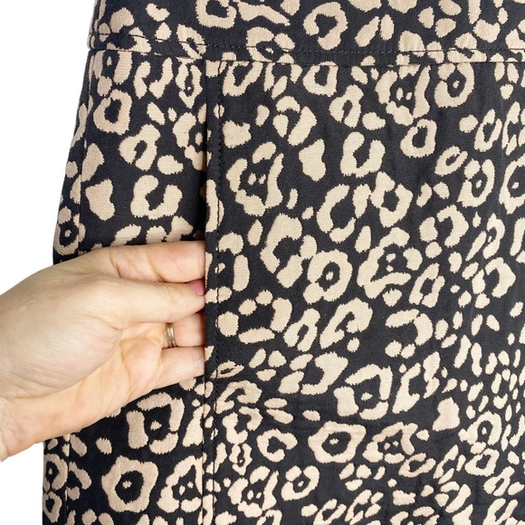 LOFT leopard skirt size 0 EUC - Picture 6 of 7